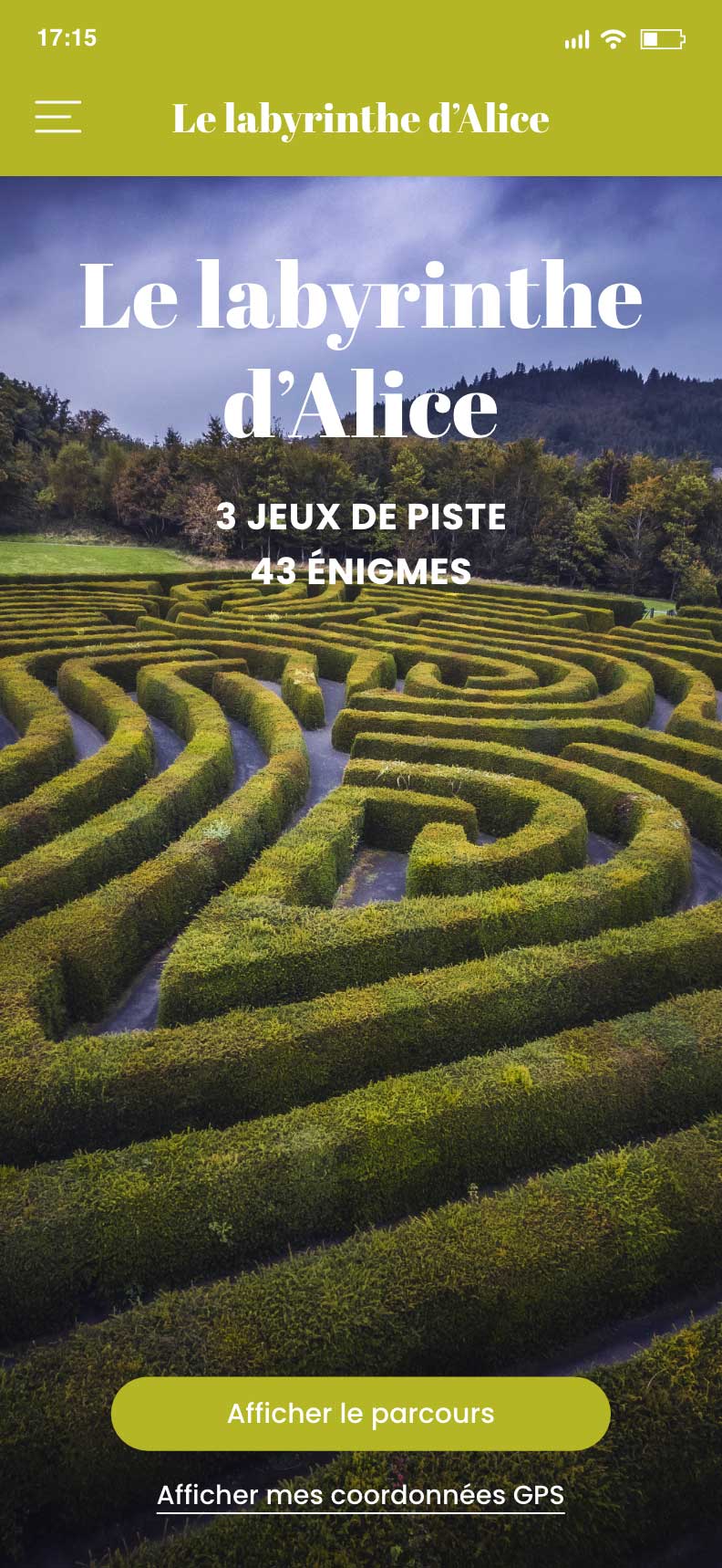 Un parcours en forme de labyrinthe pour visiter un jardin surprenant Un parcours en forme de labyrinthe pour visiter un jardin surprenant